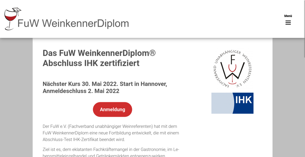 Weinkenner-Diplom