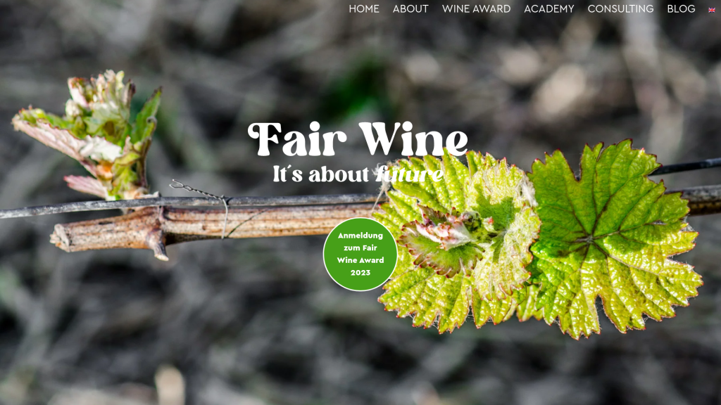 Screenshot Fair Wine Award