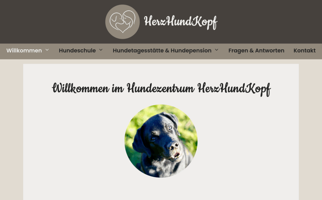 Homepage HerzHundKopf